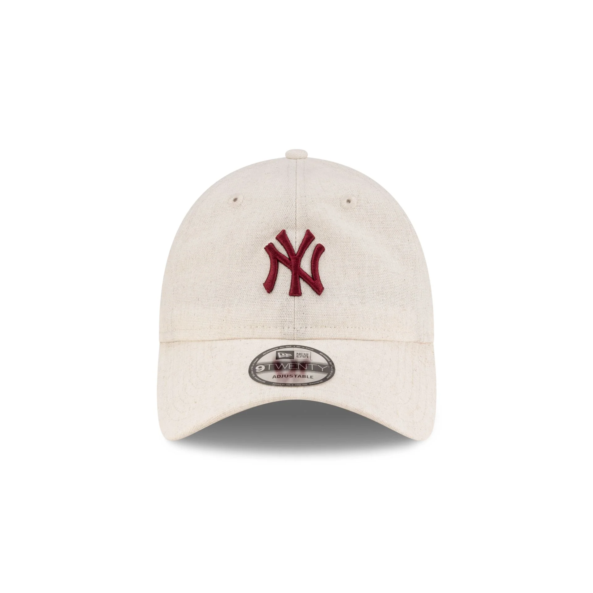 New York Yankees Linen Cream 9TWENTY Adjustable Hat