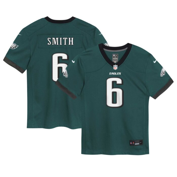 Infant Philadelphia Eagles DeVonta Smith Nike Midnight Green Game Jersey
