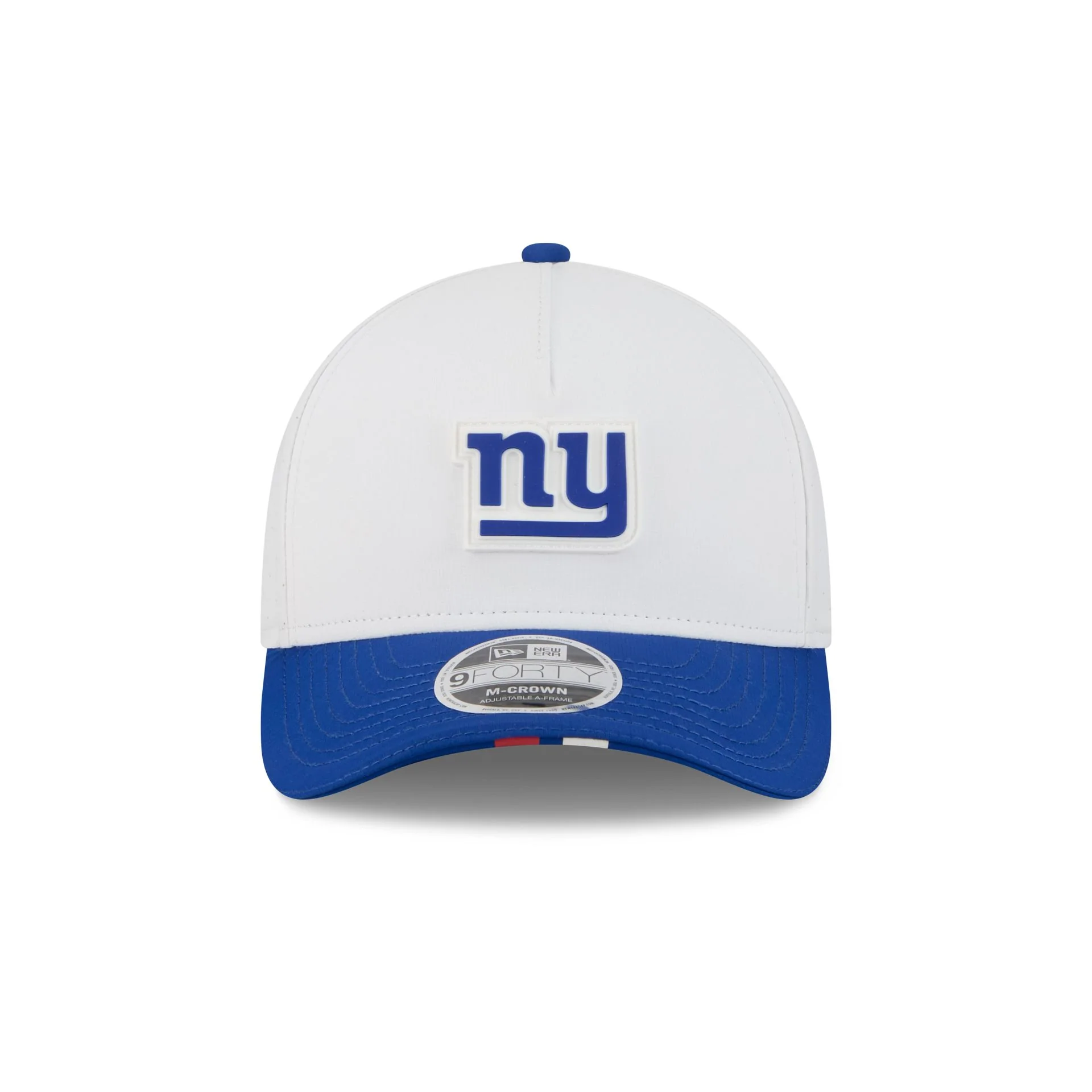 New York Giants 2025 Training 9FORTY M-Crown A-Frame Snapback Hat