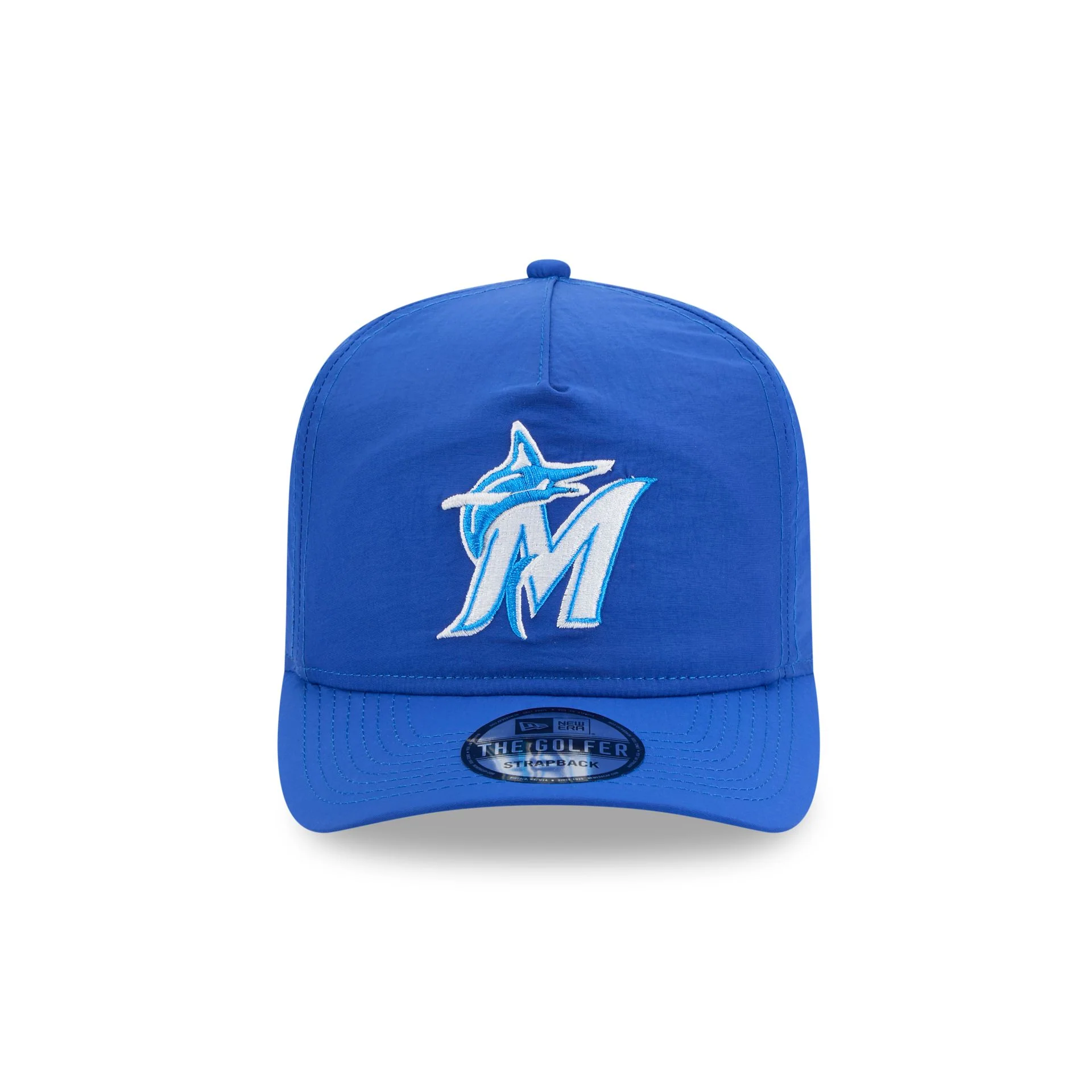 Miami Marlins Everyday Nylon Blue Golfer Hat