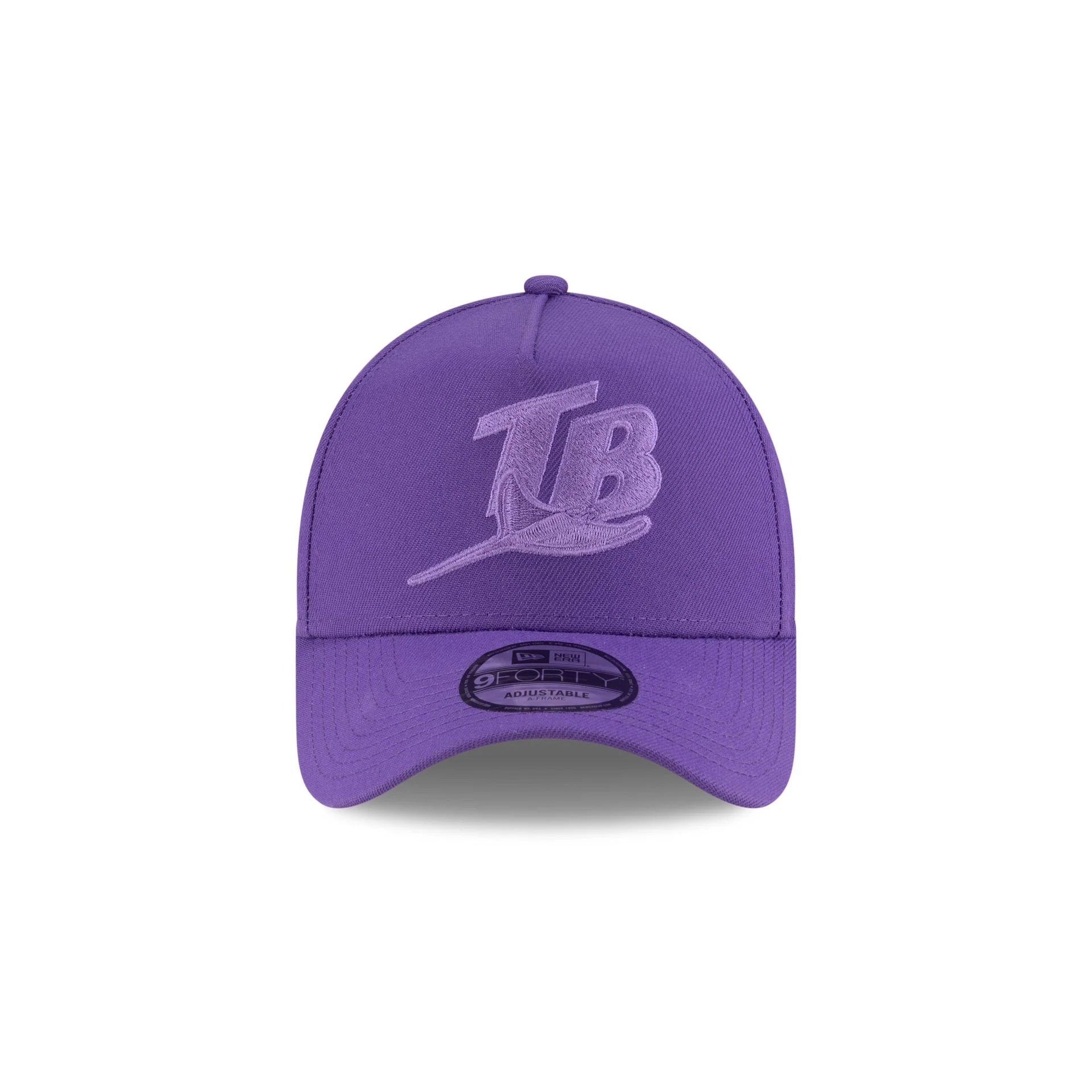 Tampa Bay Rays Varsity Purple 9FORTY A-Frame Snapback Hat