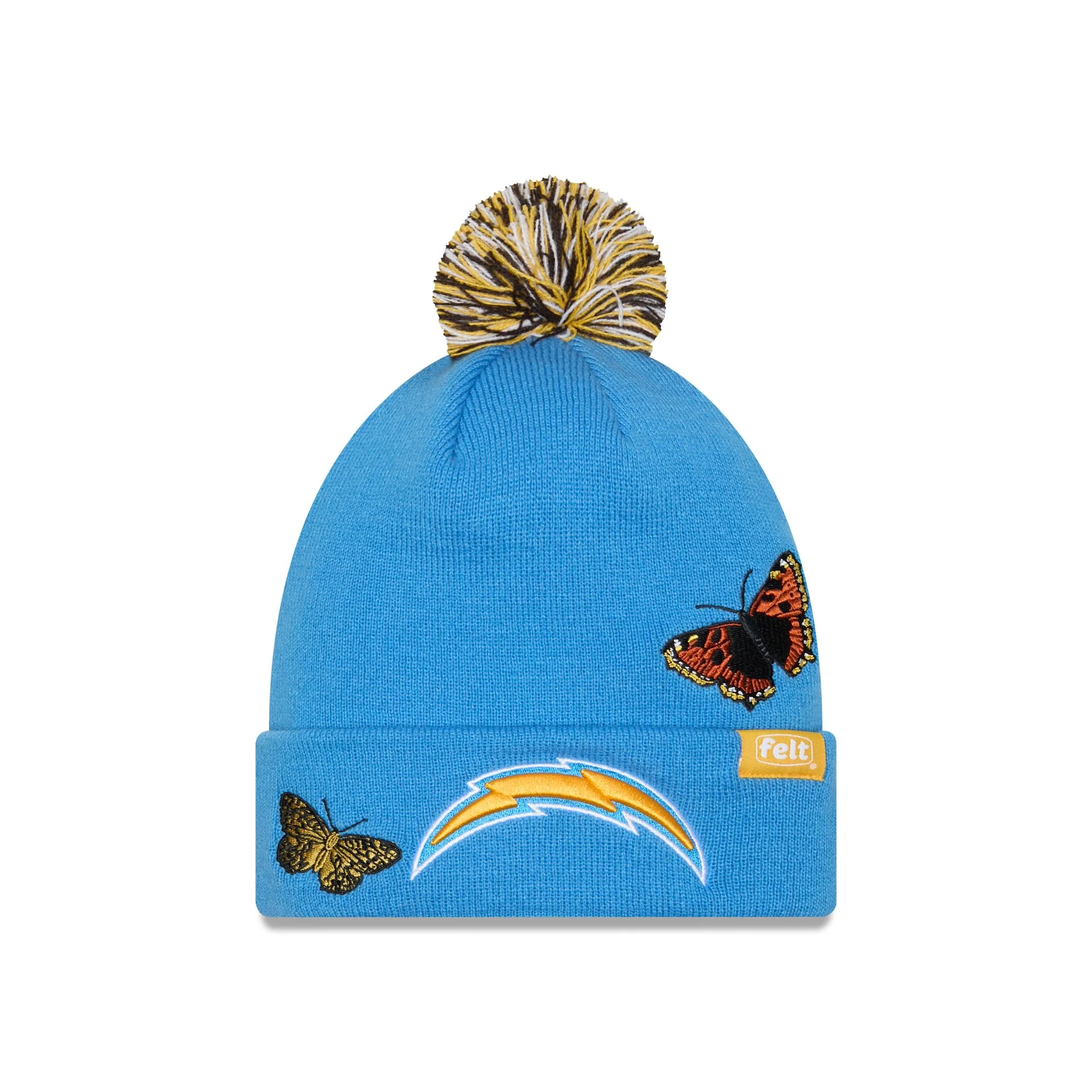 FELT x Los Angeles Chargers Pom Knit Hat