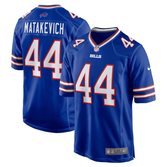 Men’s Buffalo Bills Tyler Matakevich Nike Royal Game Jersey