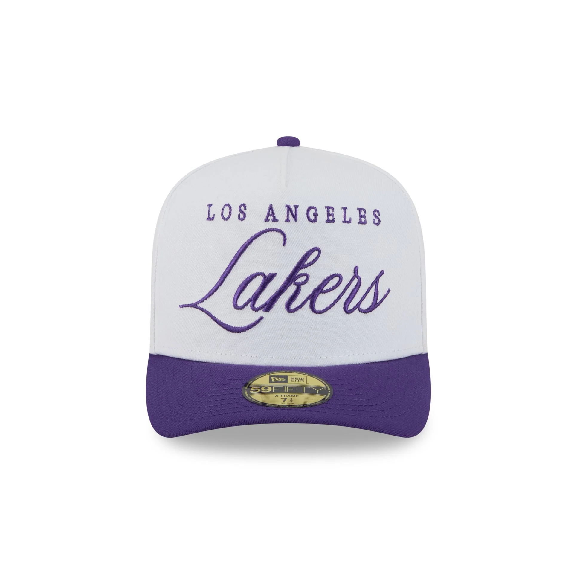 Los Angeles Lakers 2025 Draft 59FIFTY A-Frame Fitted Hat