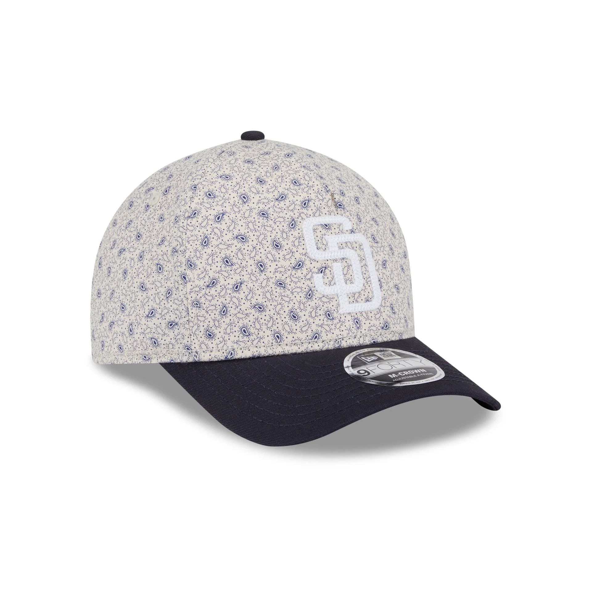 San Diego Padres Micro Print 9FORTY M-Crown A-Frame Adjustable Hat