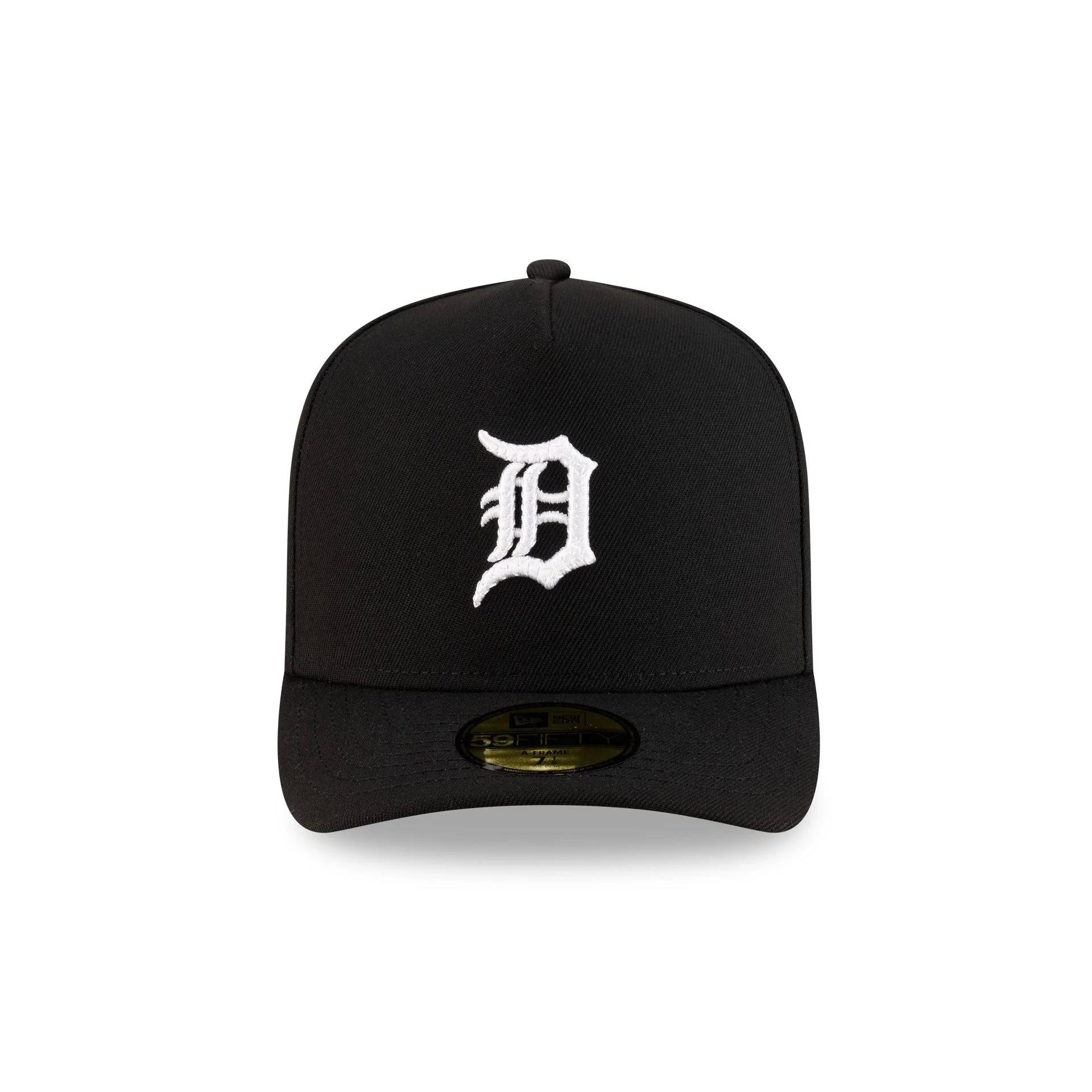 Detroit Tigers Black Script Safety Pin 59FIFTY A-Frame Fitted Hat