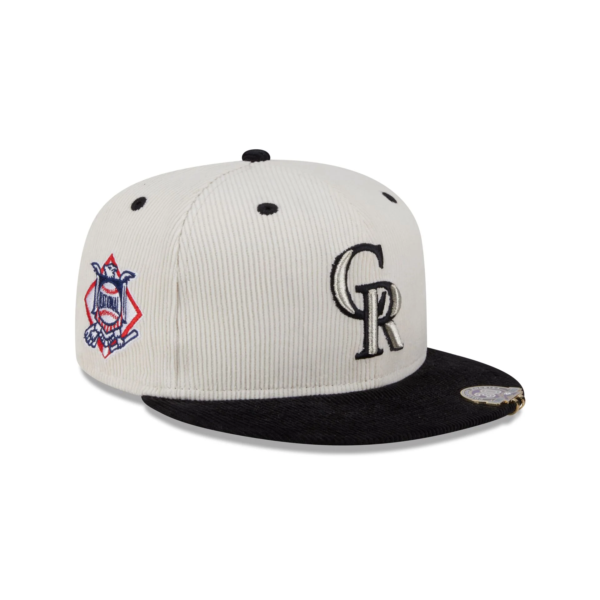Colorado Rockies Two Tone Cord 59FIFTY Fitted Hat