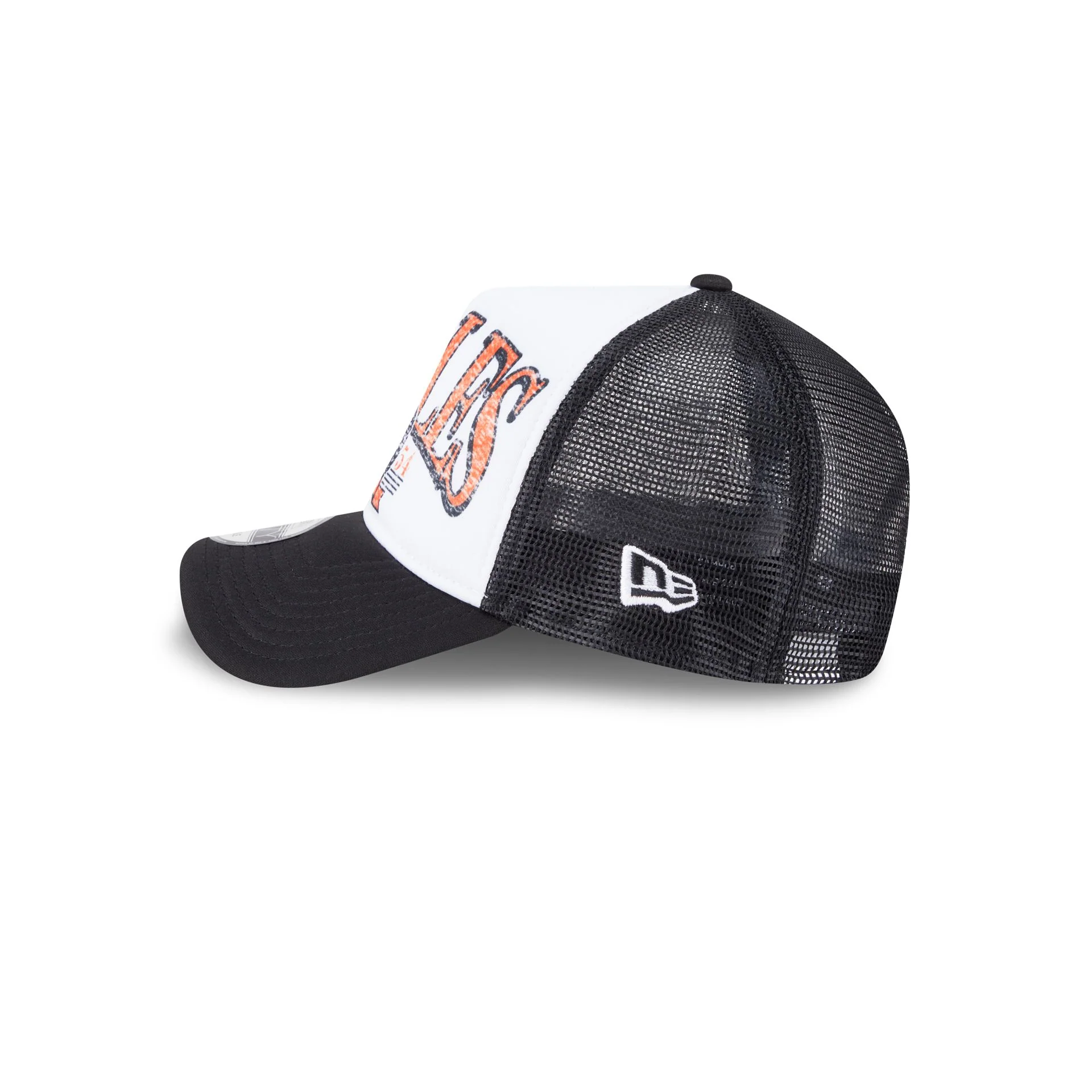 Baltimore Orioles Distressed 9FORTY A-Frame Trucker Hat