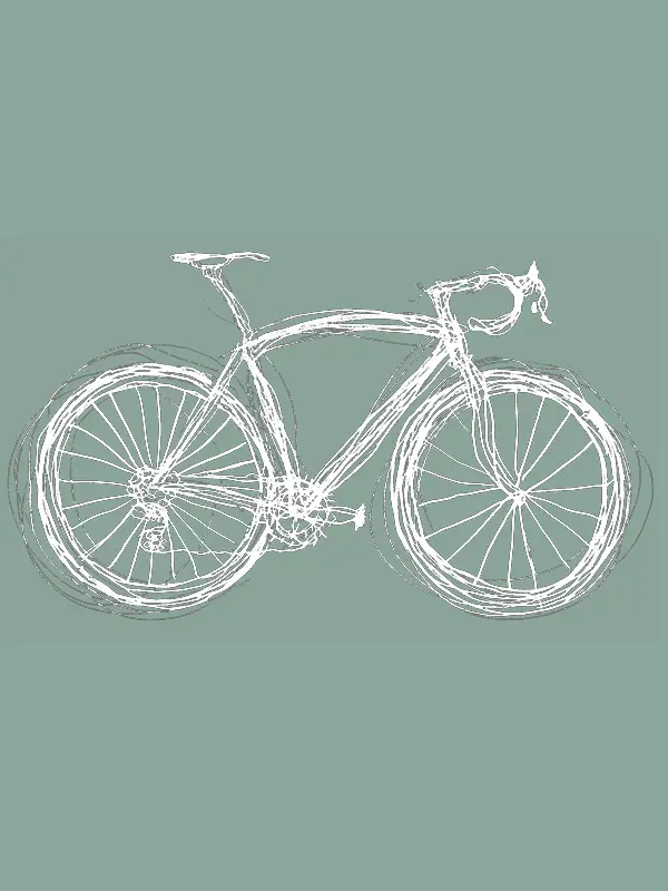 Just Bike Men's T-Shirt Green