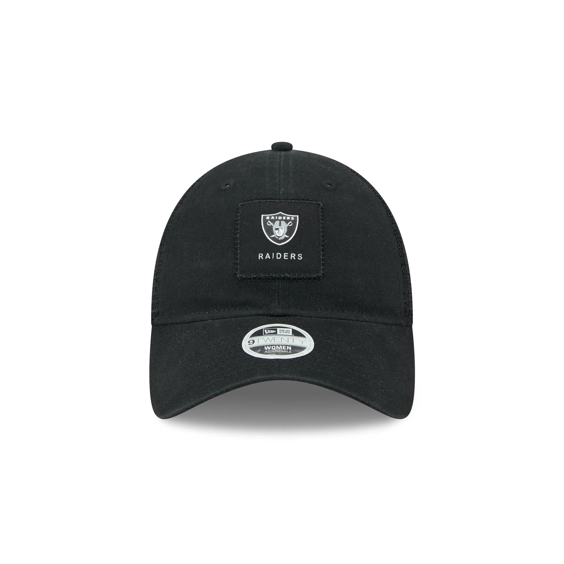 Las Vegas Raiders Women's Square Stitch 9TWENTY Trucker Hat