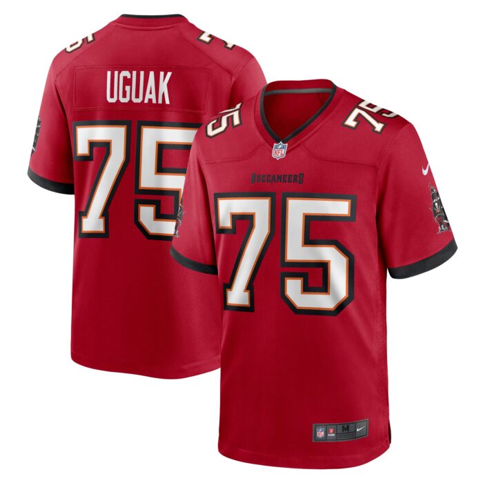 Men’s Tampa Bay Buccaneers Lwal Uguak Nike Red Game Jersey