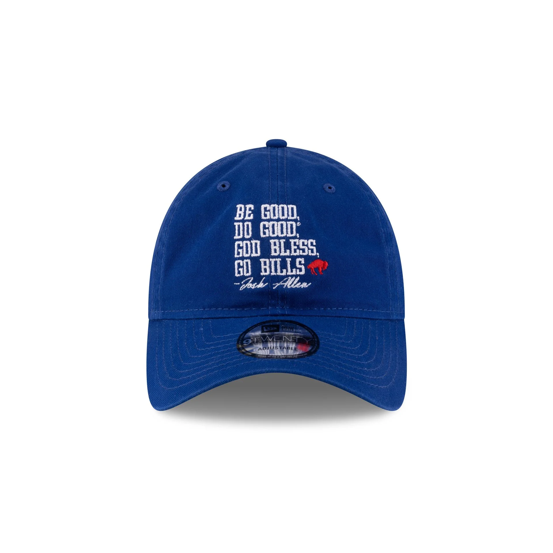 Josh Allen Be Good, Do Good Stacked 9TWENTY Adjustable Hat