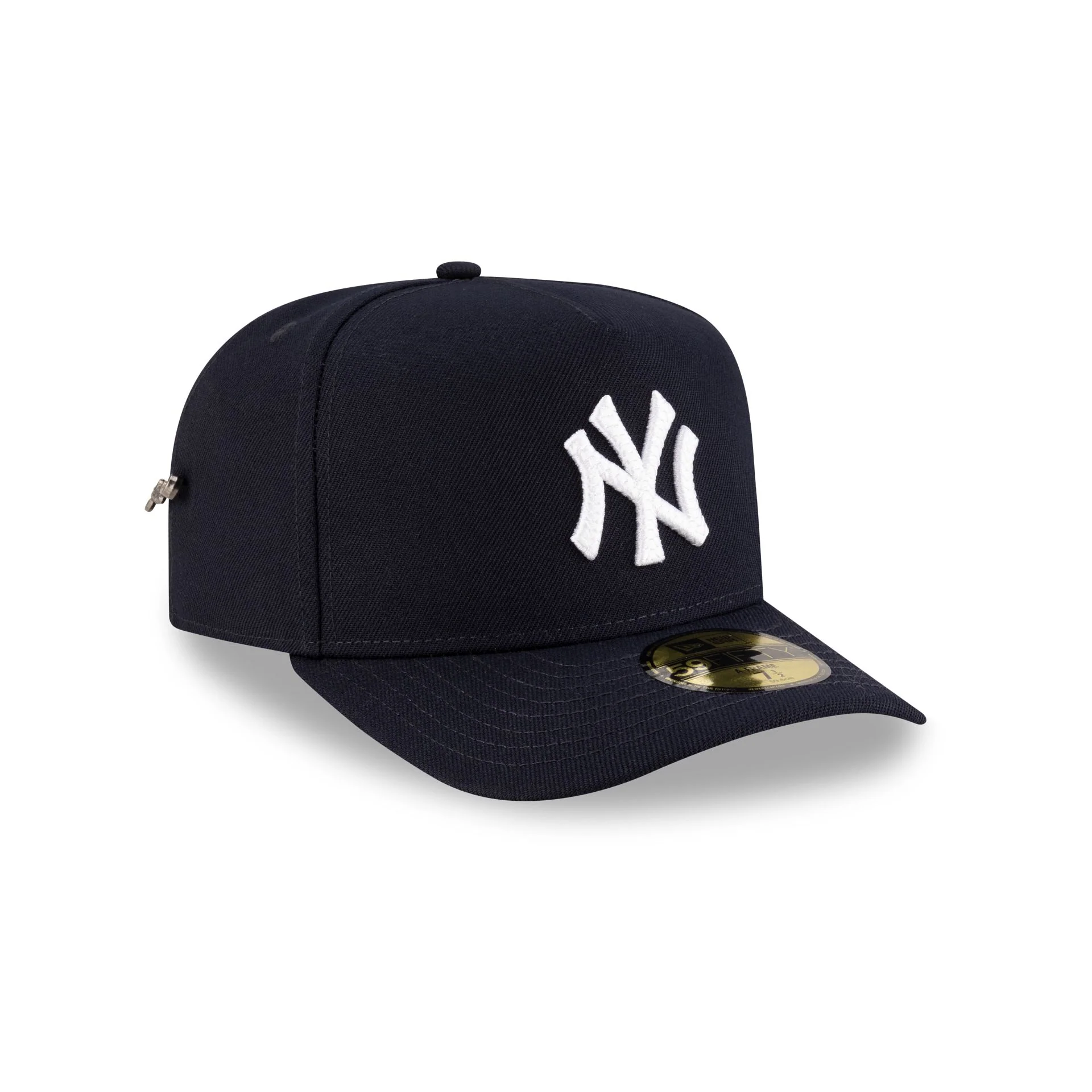 New York Yankees Script Safety Pin 59FIFTY A-Frame Fitted Hat
