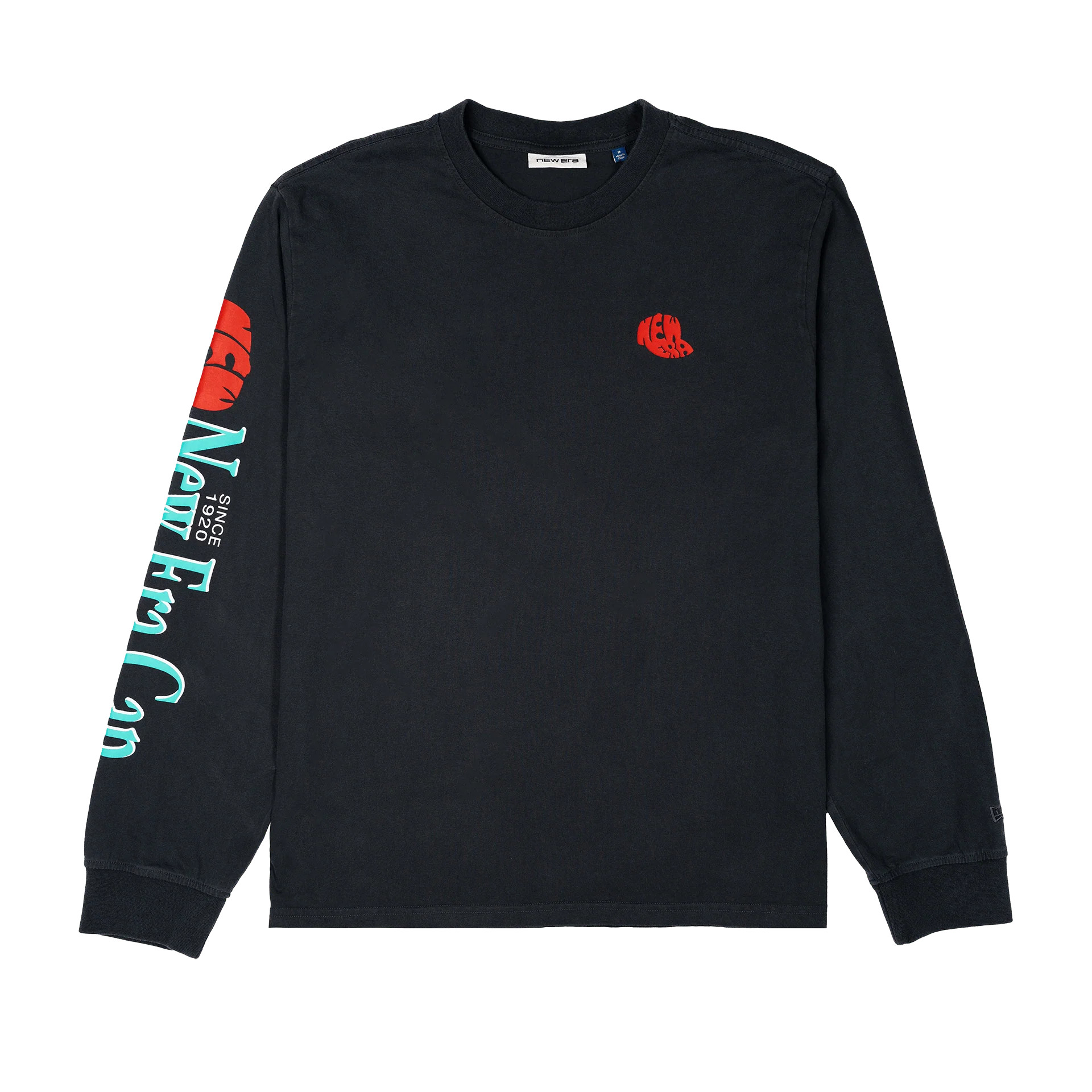 New Era Branded Lock Up '87 Black Long Sleeve T-Shirt
