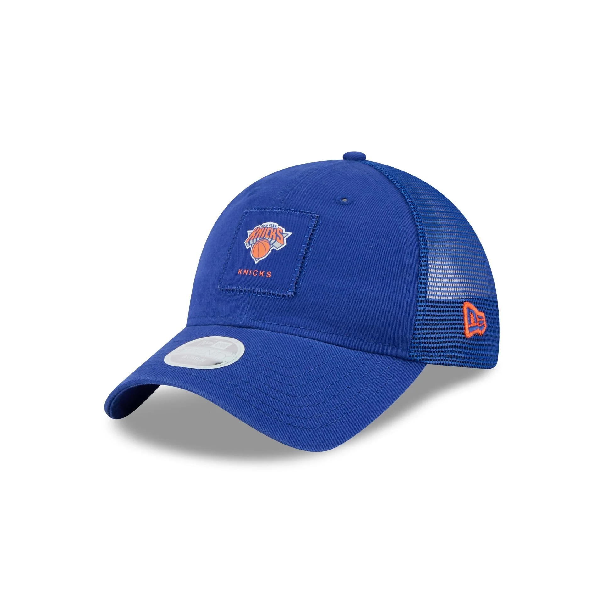 New York Knicks Women's Square Stitch 9TWENTY Trucker Hat