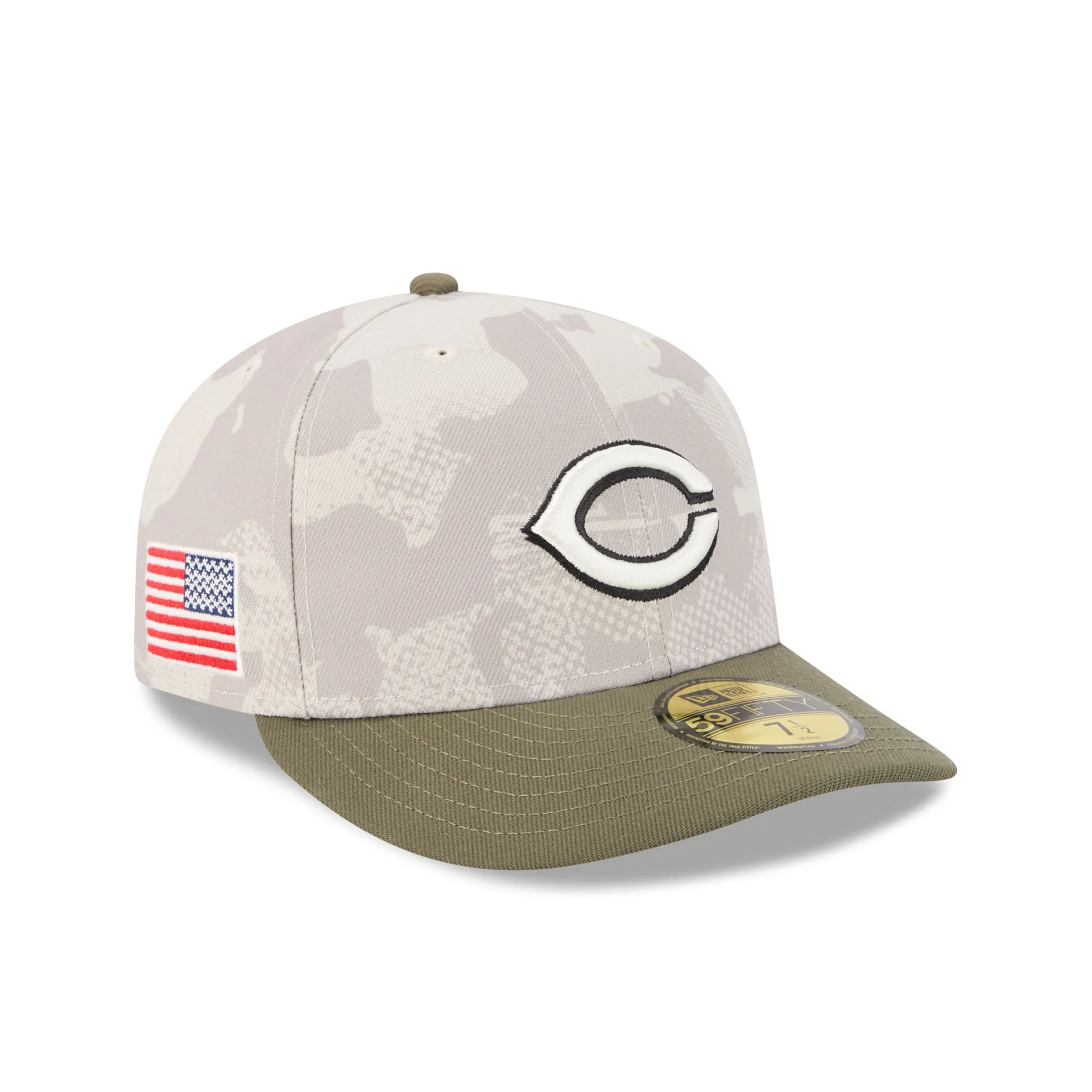 Cincinnati Reds Armed Forces Day 2025 59FIFTY Fitted Hat