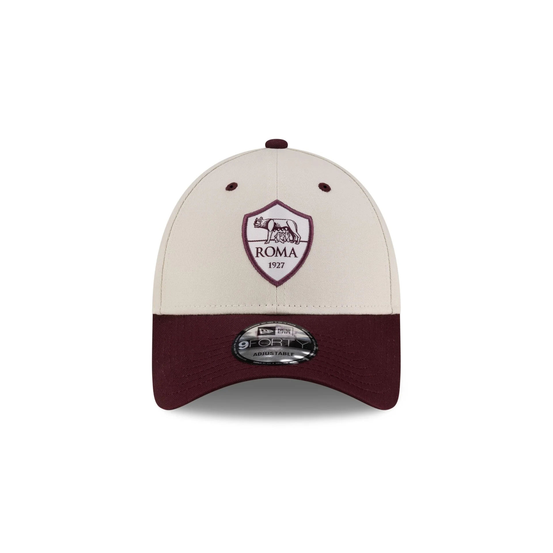AS Roma Ivory 9FORTY Adjustable Hat