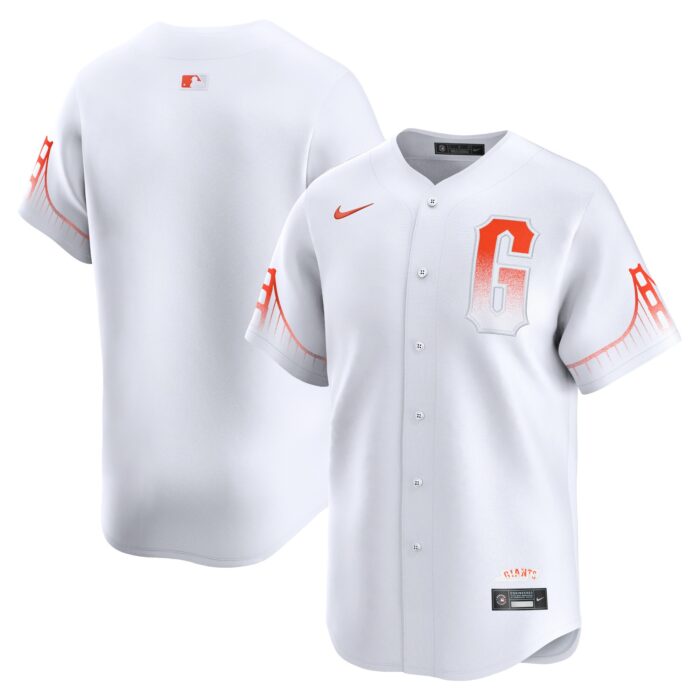 Men’s San Francisco Giants  Nike White City Connect Limited Jersey