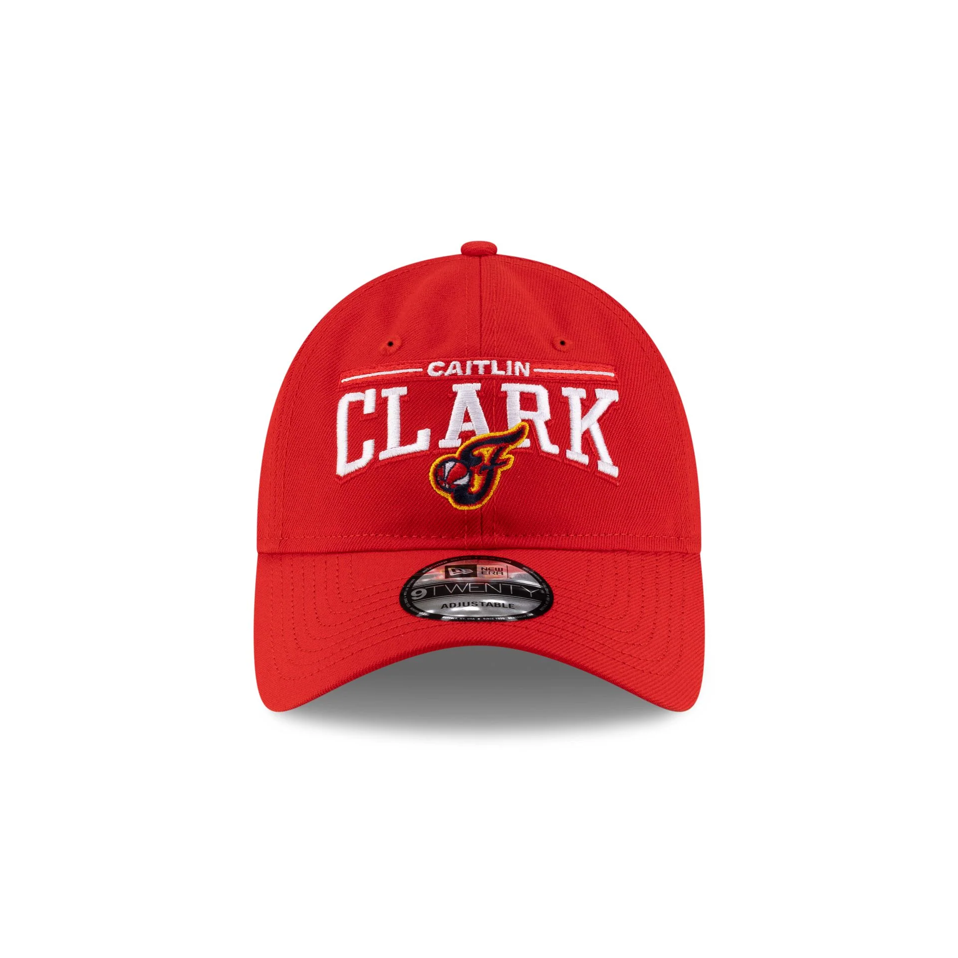 Indiana Fever Caitlin Clark Wordmark Red 9TWENTY Adjustable Hat