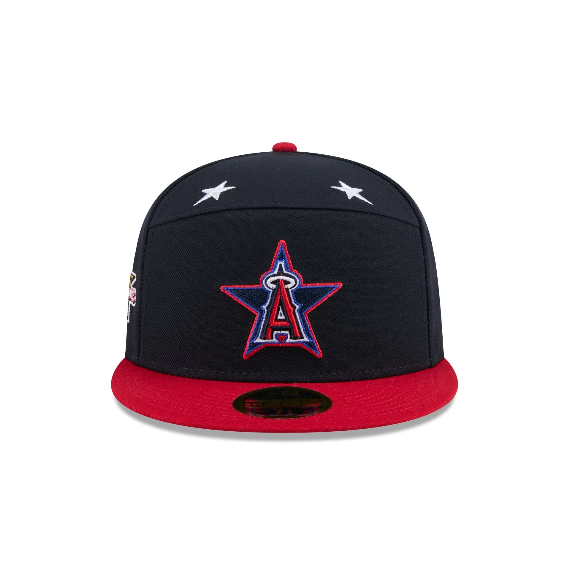 Los Angeles Angels 2025 All-Star Game Workout Split Panel 59FIFTY Fitted Hat
