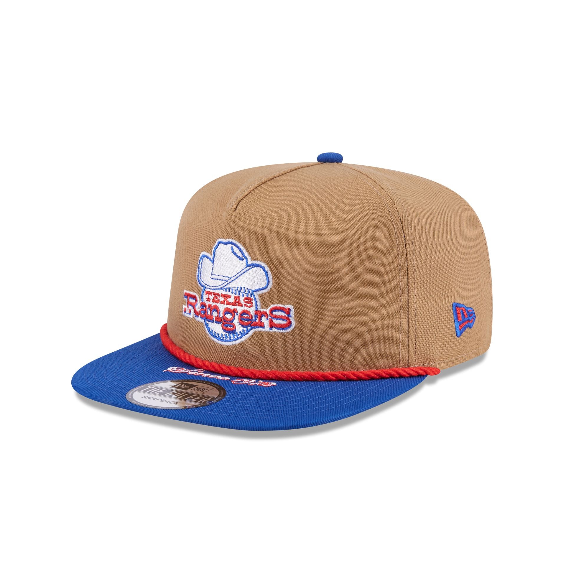 Texas Rangers Khaki Rope Golfer Hat