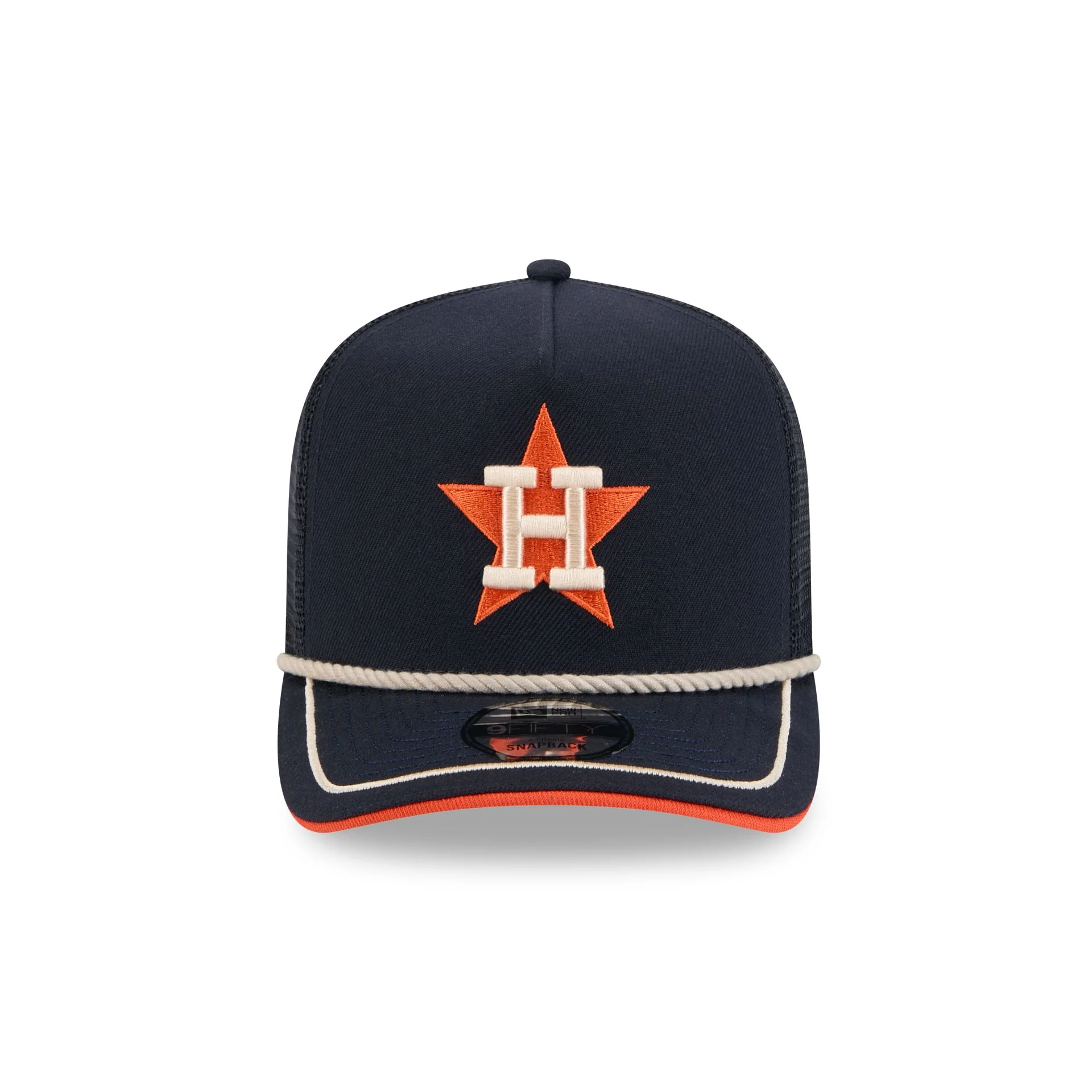 Houston Astros Vintage Team Rope 9FIFTY A-Frame Trucker