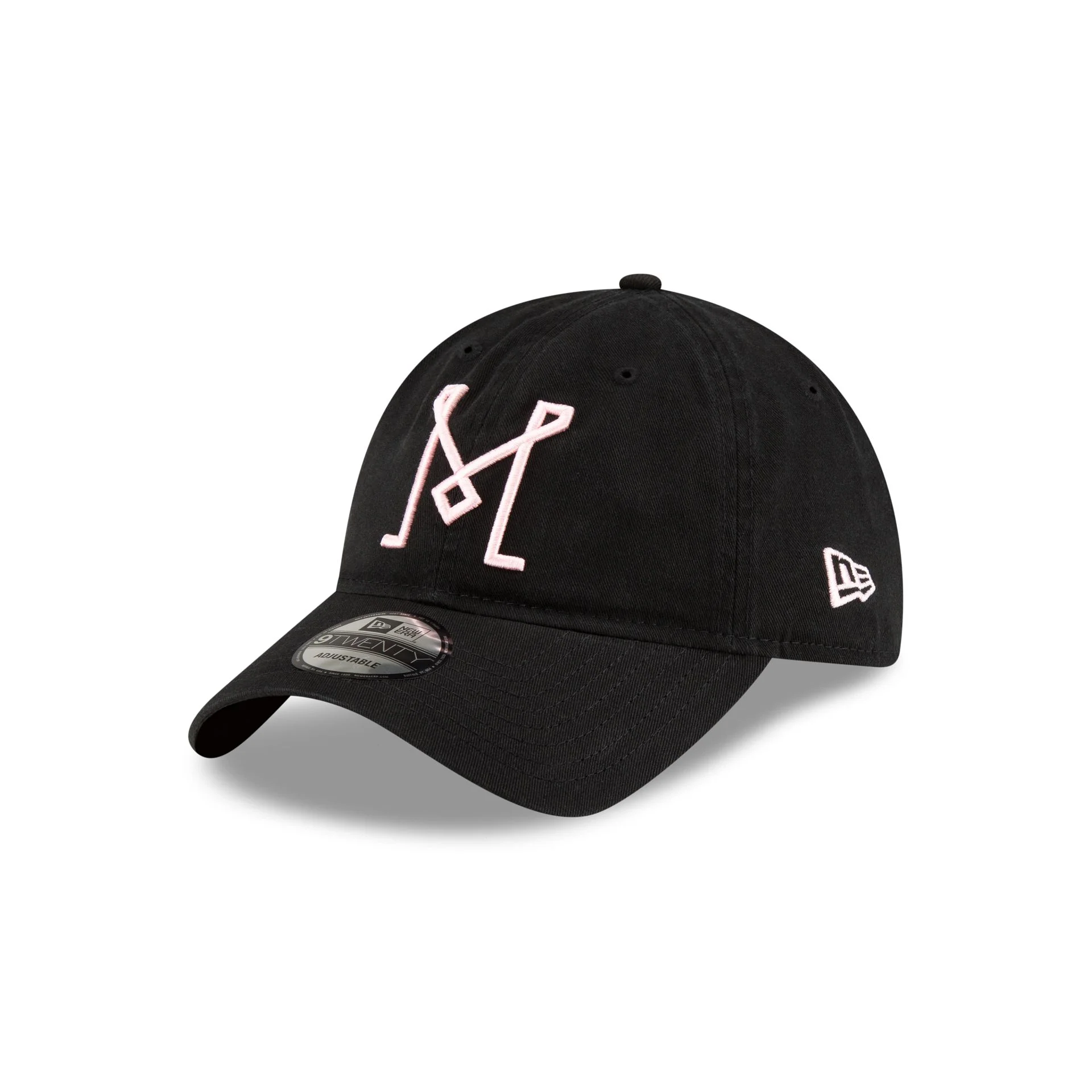 Inter Miami Basic Black 9TWENTY Adjustable Hat