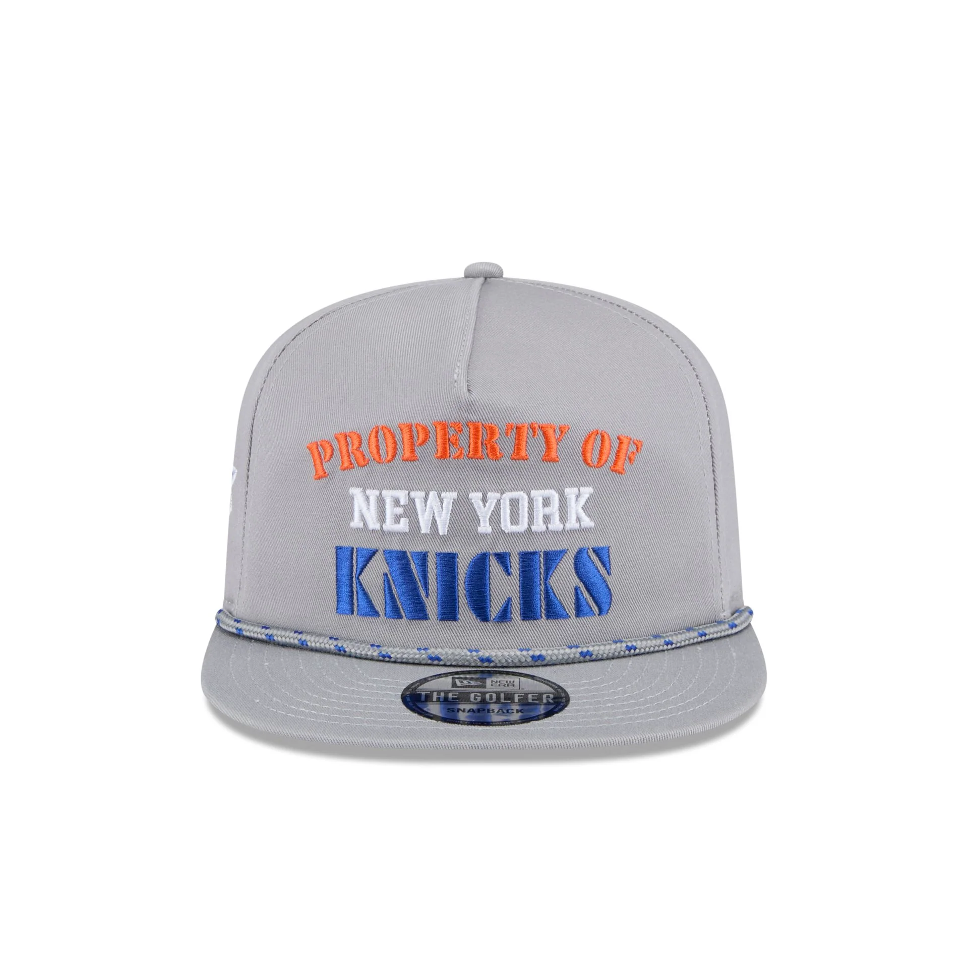 New York Knicks Vintage Gray Rope Golfer Hat
