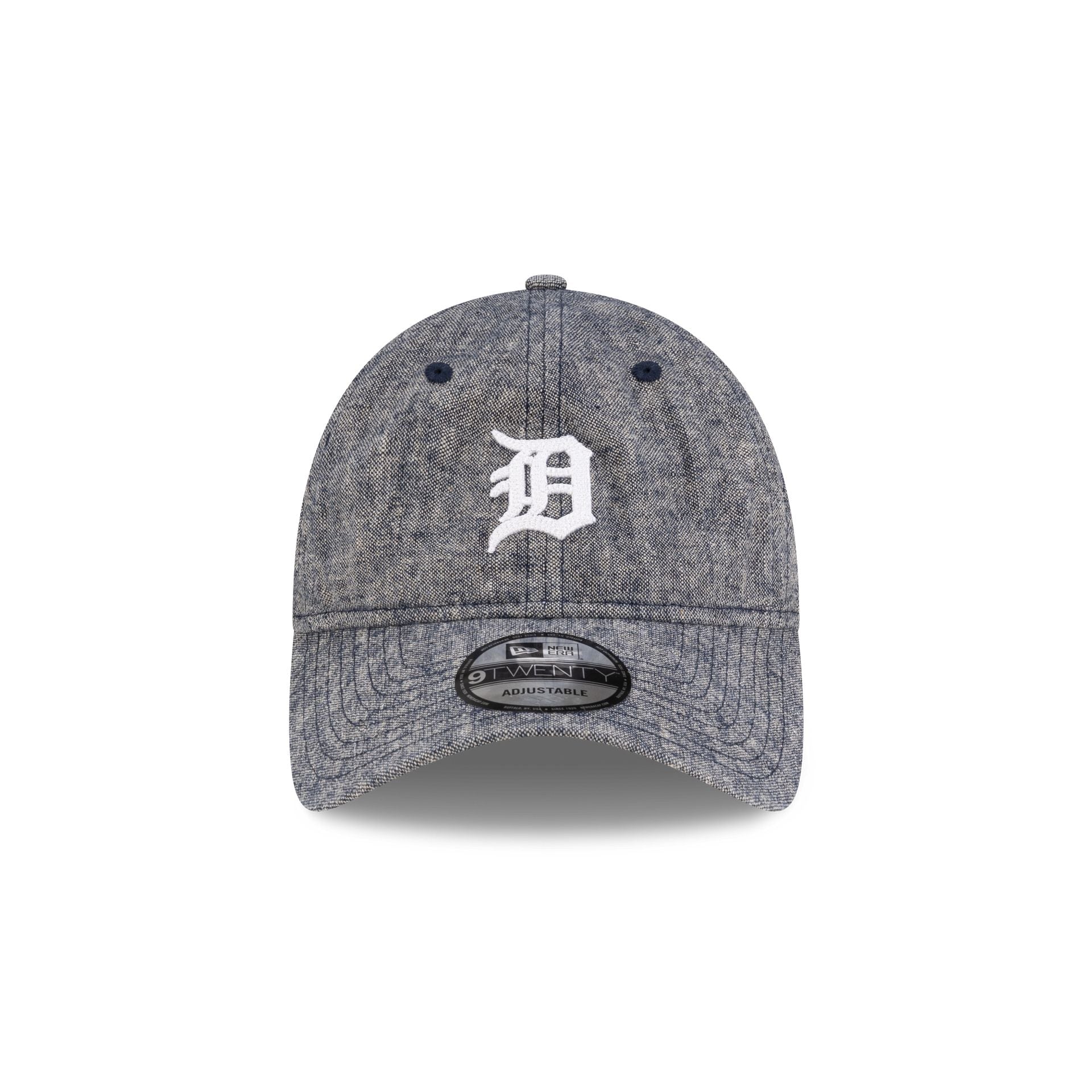 Detroit Tigers Linen Chain Stitched 9TWENTY Adjustable Hat