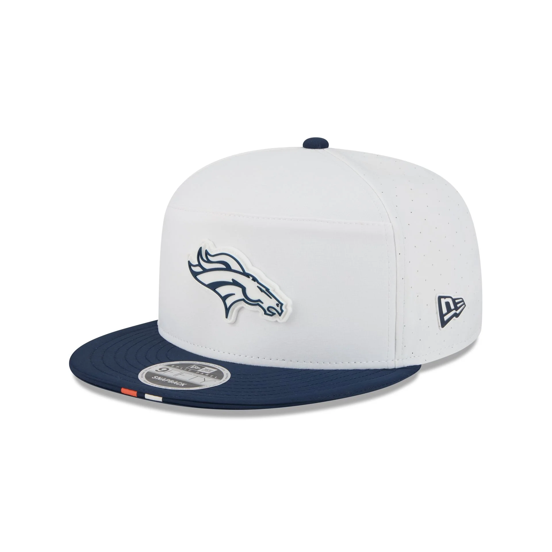 Denver Broncos 2025 Training Split Panel 9FIFTY Snapback Hat