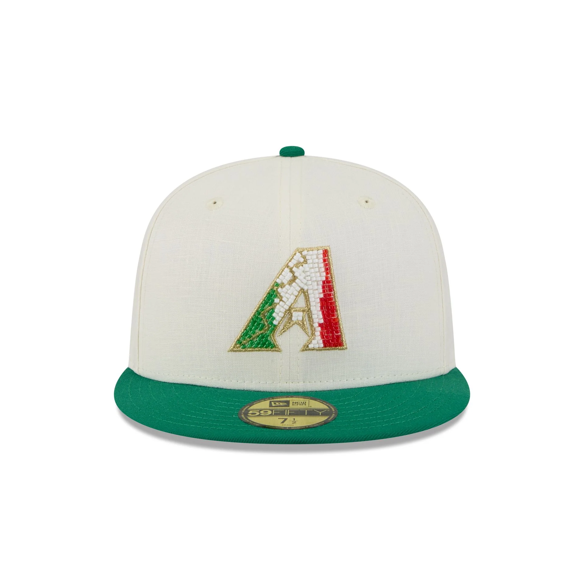 Arizona Diamondbacks Beaded Linen 59FIFTY Fitted Hat