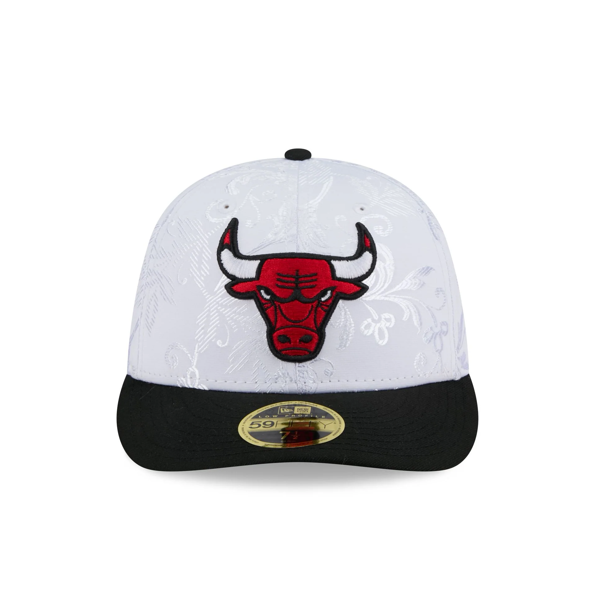 Chicago Bulls Floral Shine Low Profile 59FIFTY Fitted Hat