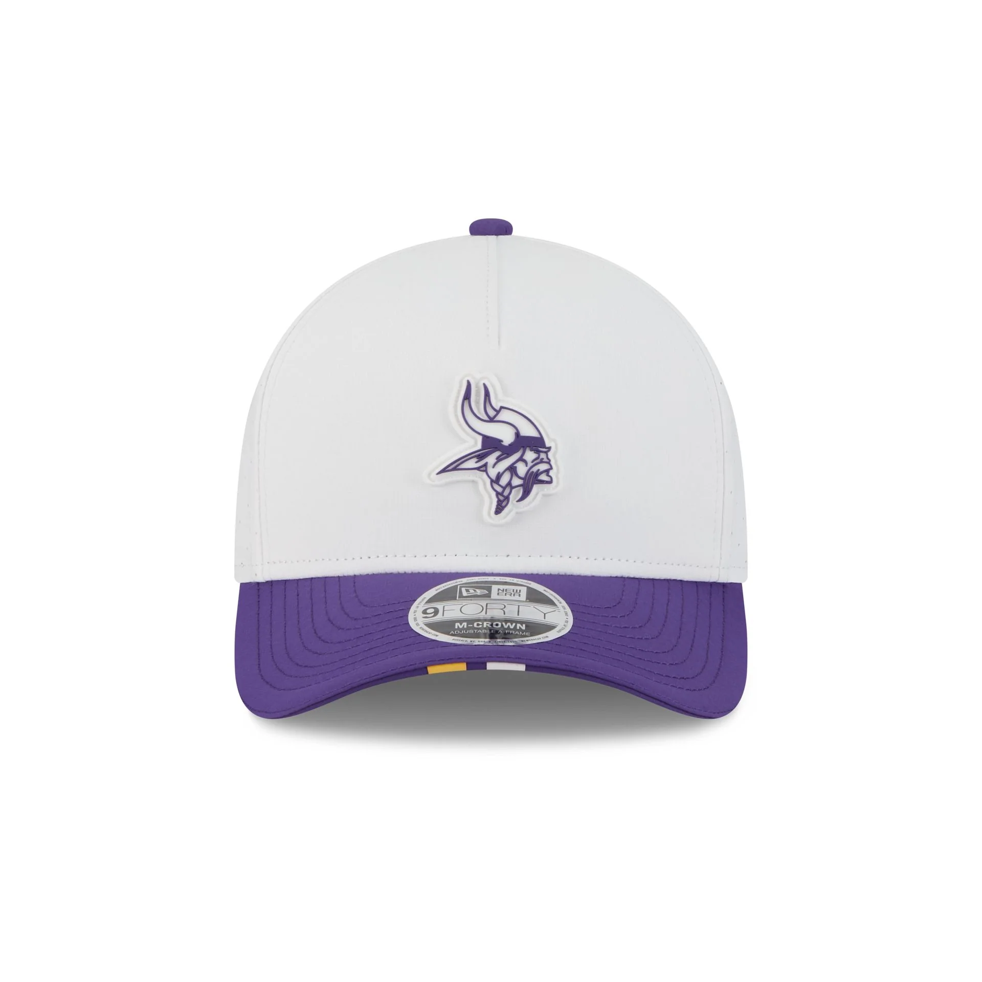 Minnesota Vikings 2025 Training 9FORTY M-Crown A-Frame Snapback Hat