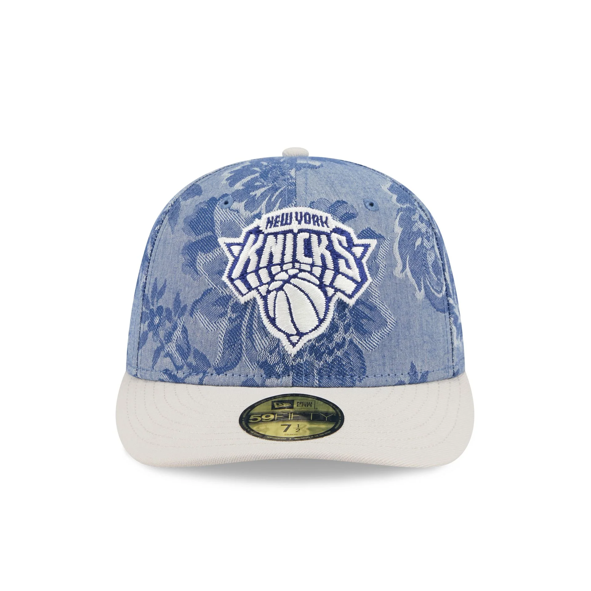 New York Knicks Two-Tone Denim 59FIFTY Fitted Hat
