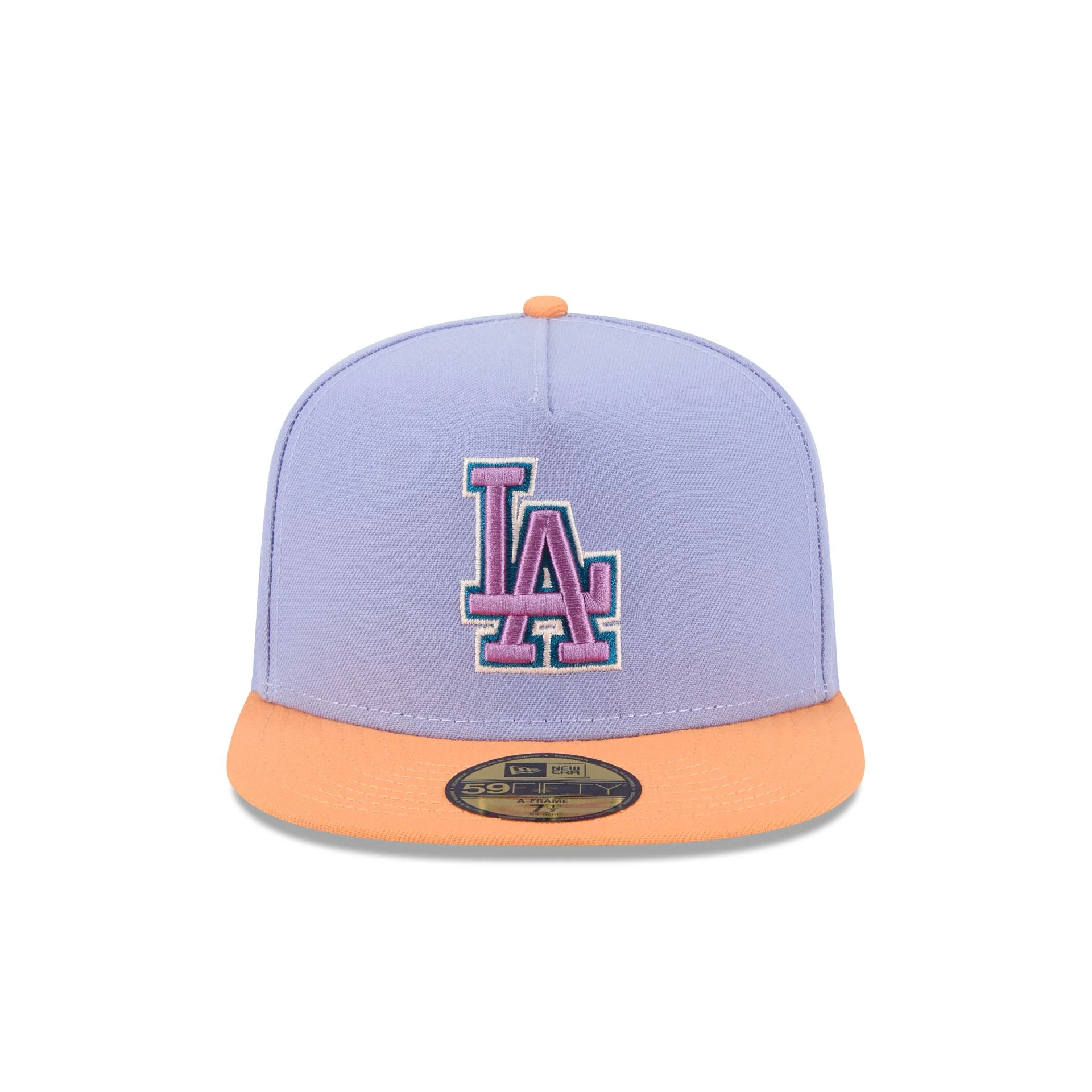 Los Angeles Dodgers Lavender 59FIFTY A-Frame Fitted Hat
