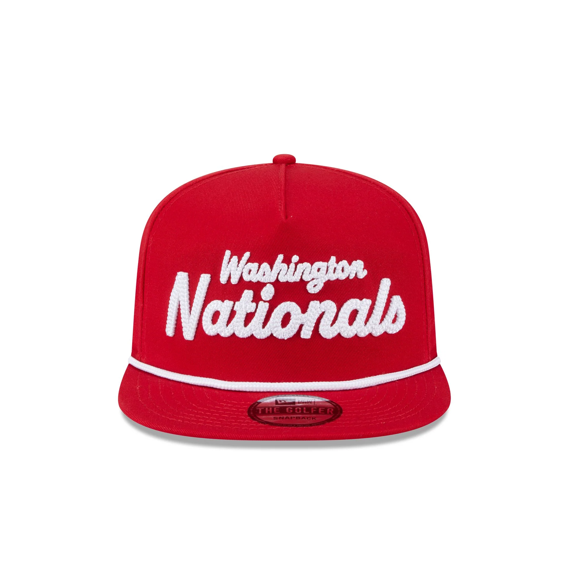 Washington Nationals Team Text Golfer Hat