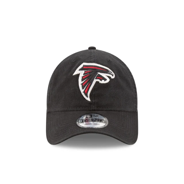 Atlanta Falcons Core Classic Black 9TWENTY Adjustable Hat