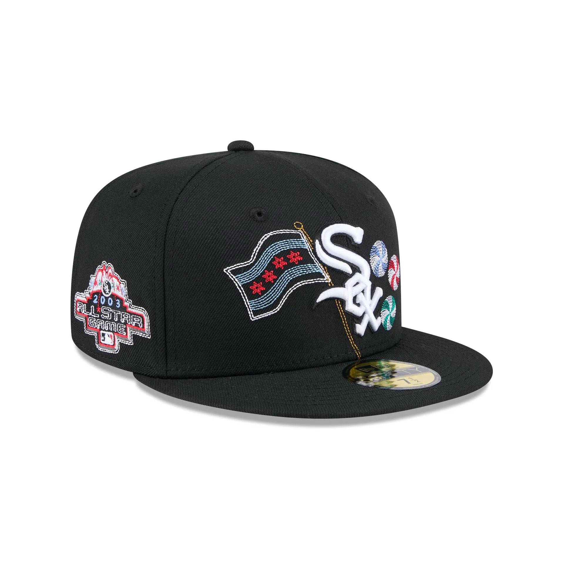 Chicago White Sox State Stitch 59FIFTY Fitted Hat
