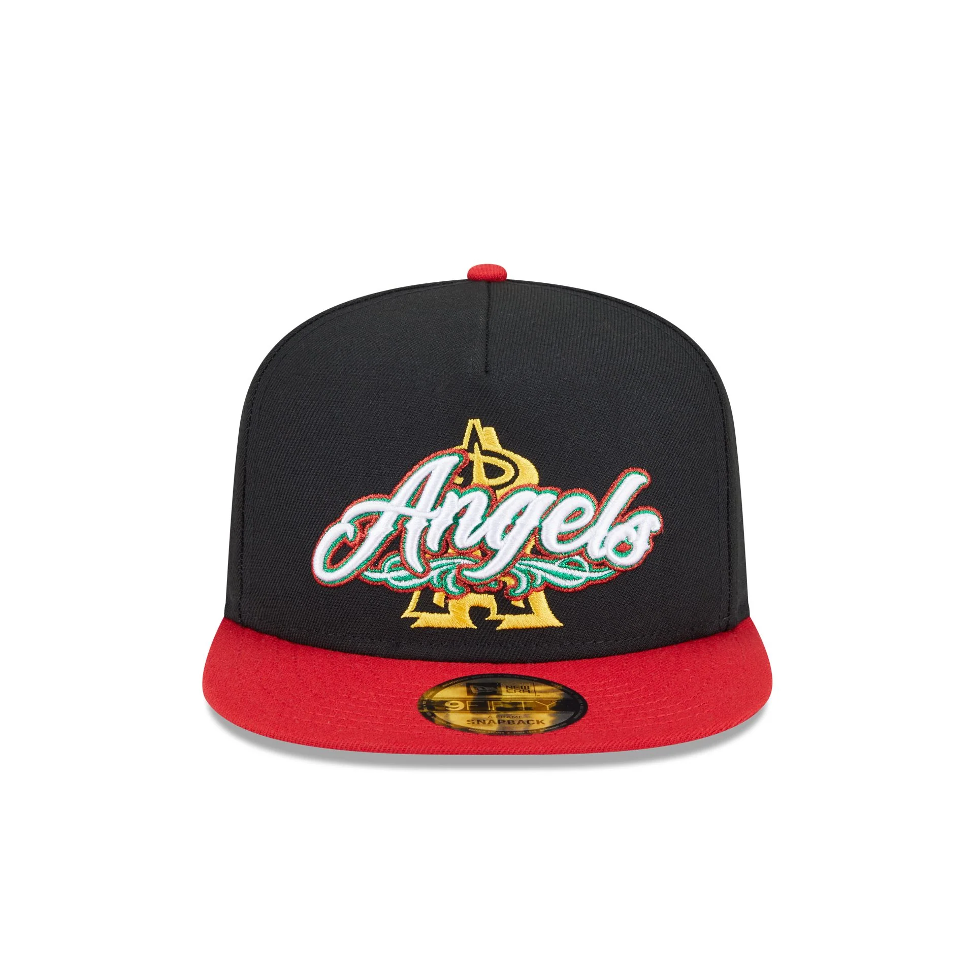 Los Angeles Angels City Script 9FIFTY A-Frame Snapback Hat