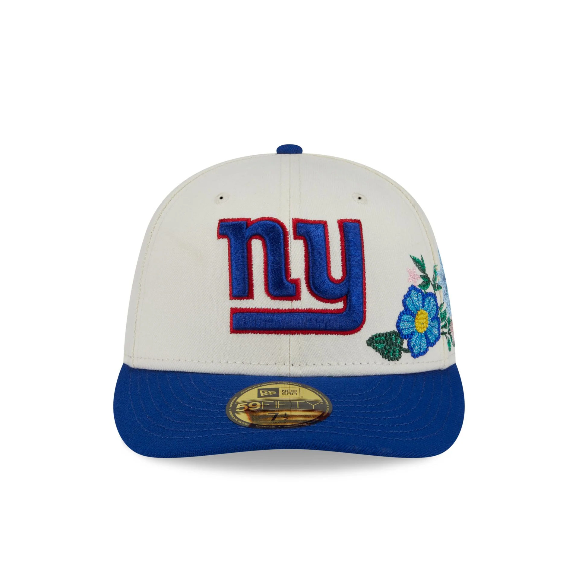 New York Giants Tonal Florals White 59FIFTY Fitted Hat