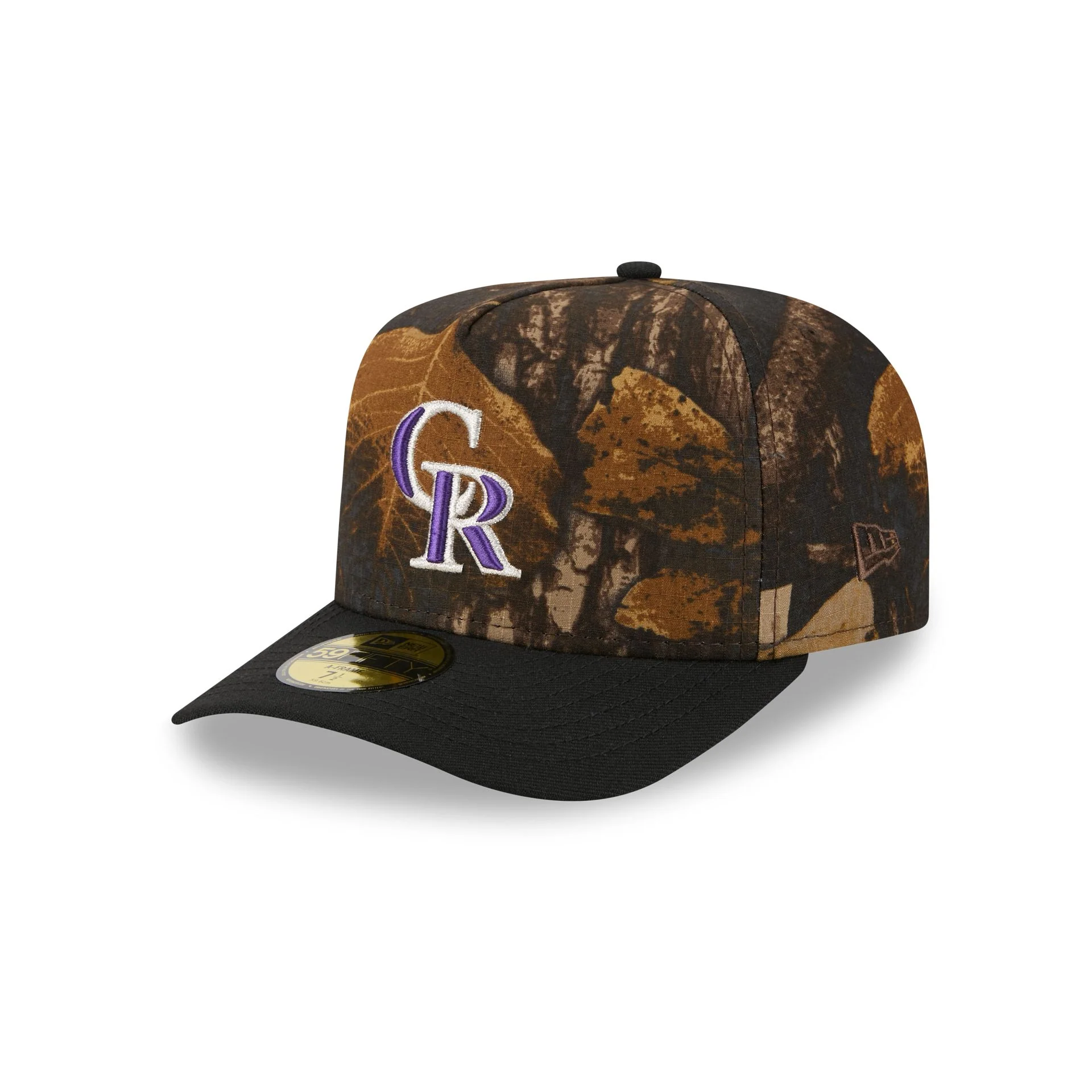Colorado Rockies Ripstop Camo 59FIFTY A-Frame Fitted Hat