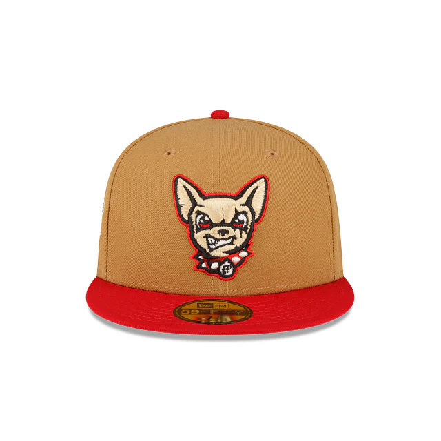 El Paso Chihuahuas Wheat 59FIFTY Fitted Hat