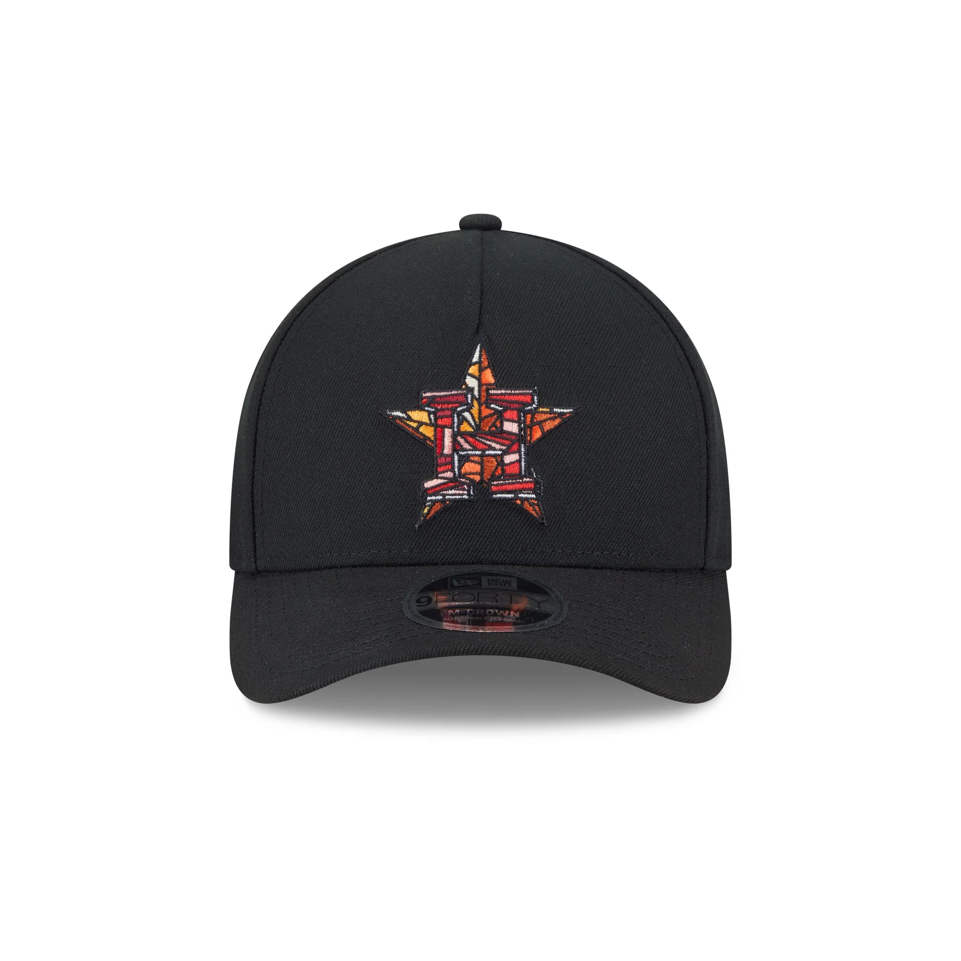 Houston Astros Stained Glass 9FORTY M-Crown A-Frame Snapback Hat