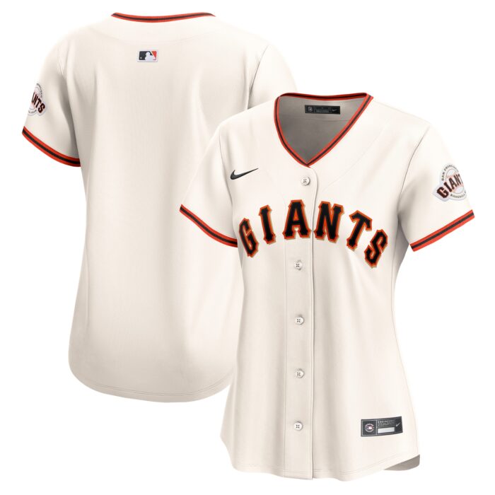 Women’s San Francisco Giants Nike Cream Home Limited Jersey