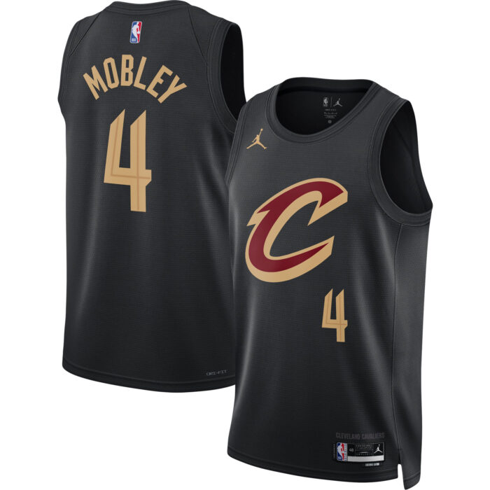 Unisex Cleveland Cavaliers Evan Mobley Jordan Brand Black Swingman Jersey – Statement Edition