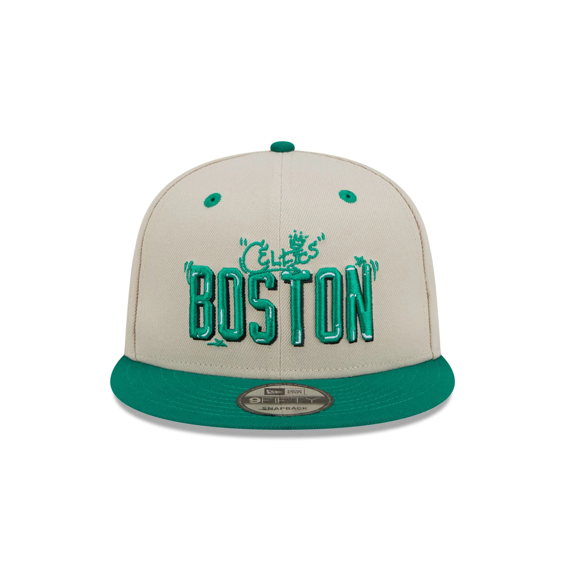 Boston Celtics Team Art 9FIFTY Snapback Hat