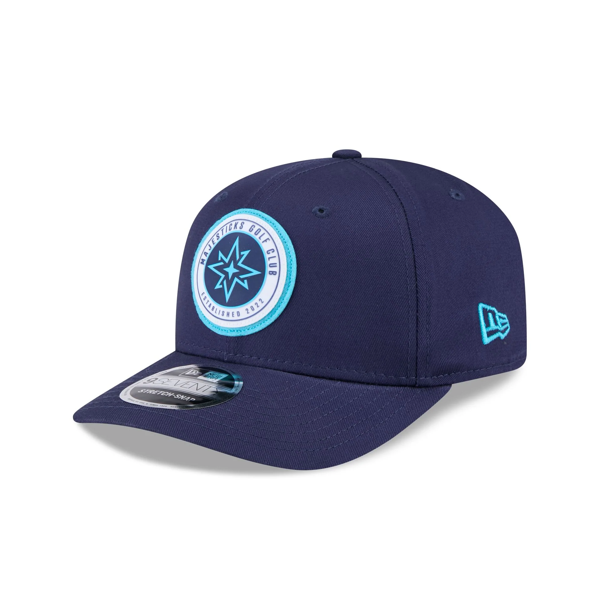Majesticks GC Circle Patch 9SEVENTY Stretch-Snap Hat