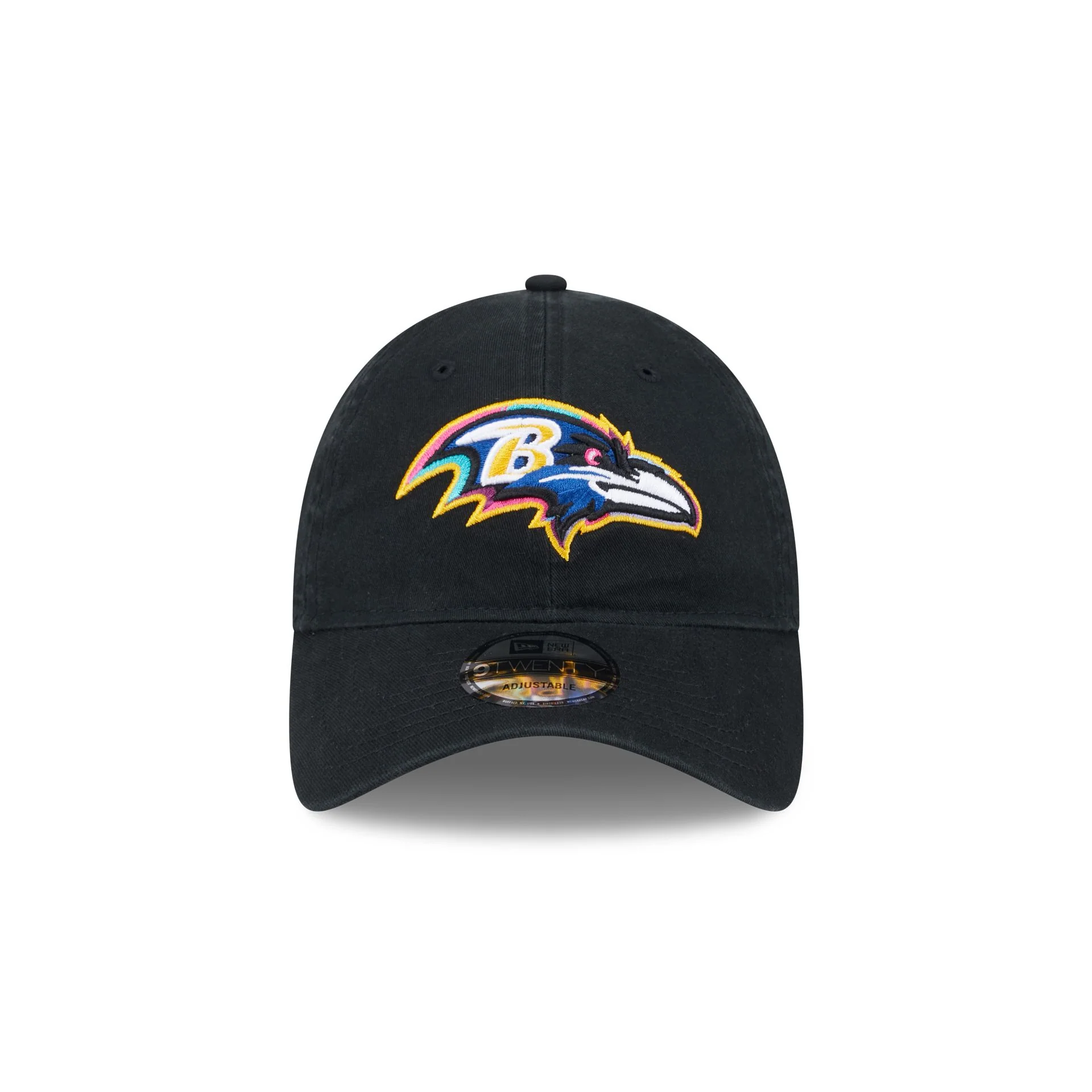 Baltimore Ravens 2024 Crucial Catch 9TWENTY Adjustable Hat