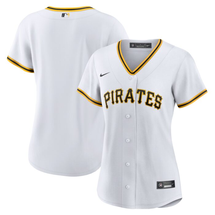 Women’s Pittsburgh Pirates Nike White Home Replica Team Jersey