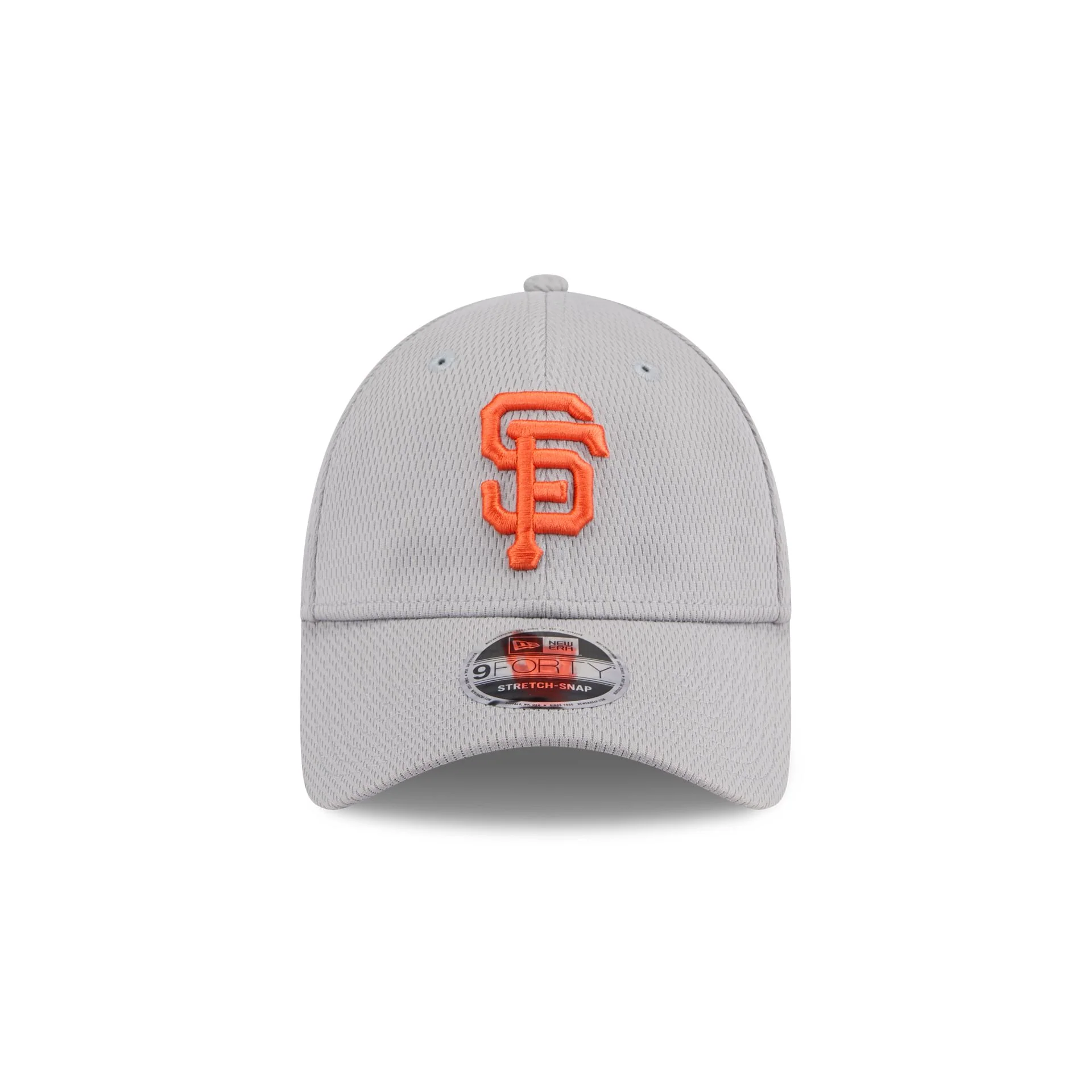 San Francisco Giants Gray 9FORTY Stretch-Snap Hat